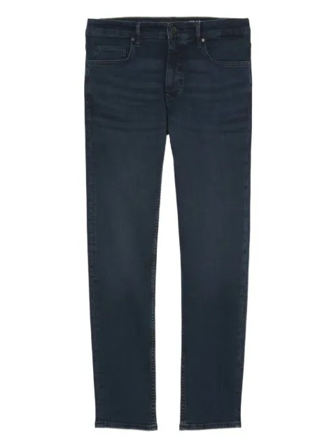 Marc O'Polo belt-loops leather-patch jeans