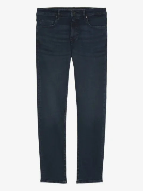 Marc O'Polo belt-loops leather-patch jeans