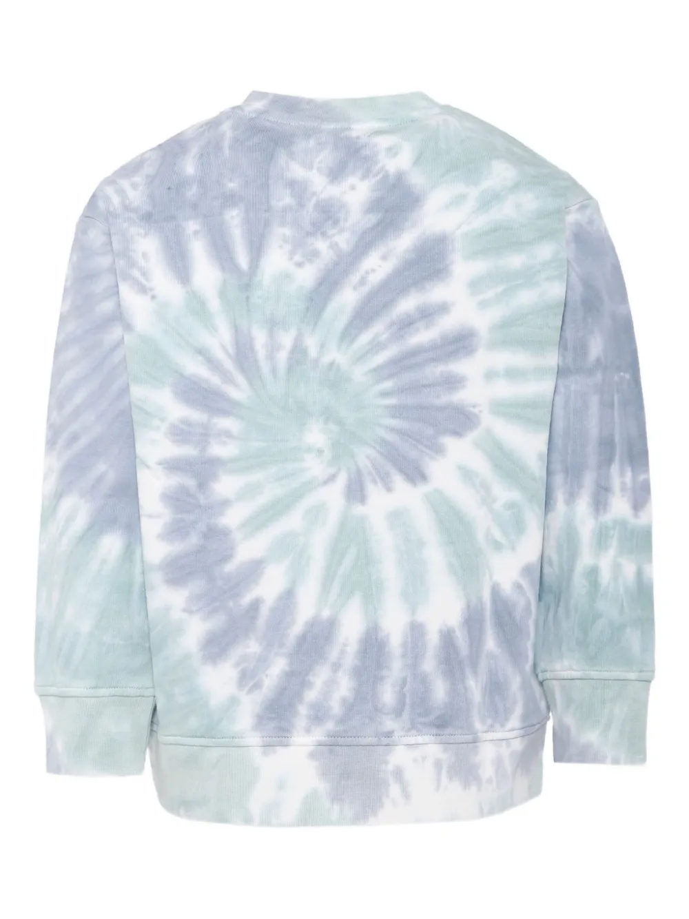 Stella McCartney Kids Sweater met tie-dye print Beige