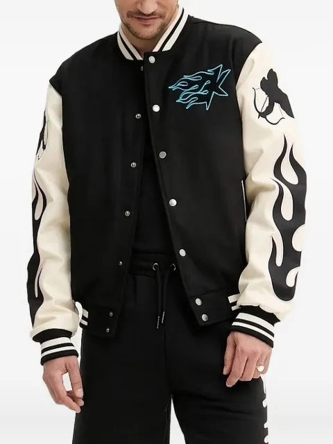 karl kani embellished baseball jacket