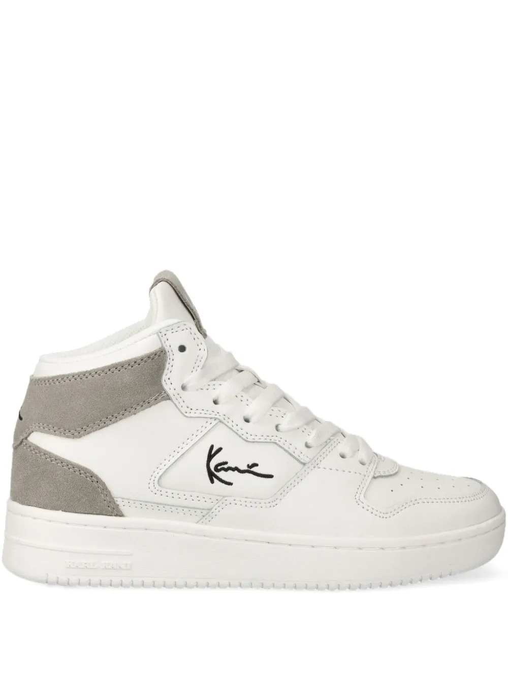 Karl kani High-top sneakers met kenmerkend vlak Wit