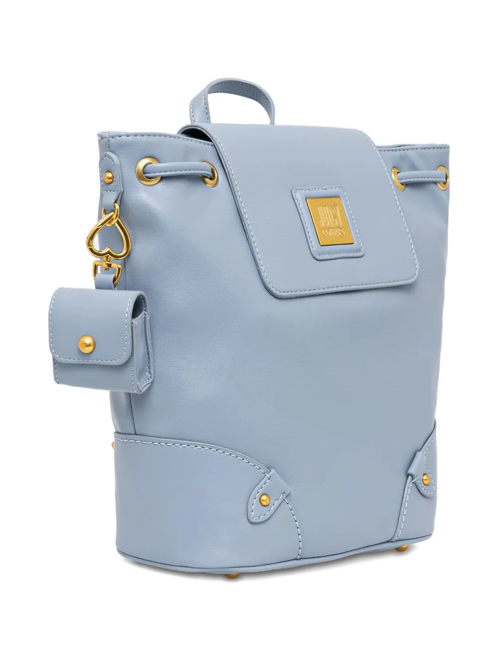 Juicy Couture drawstring flap backpack - Blauw