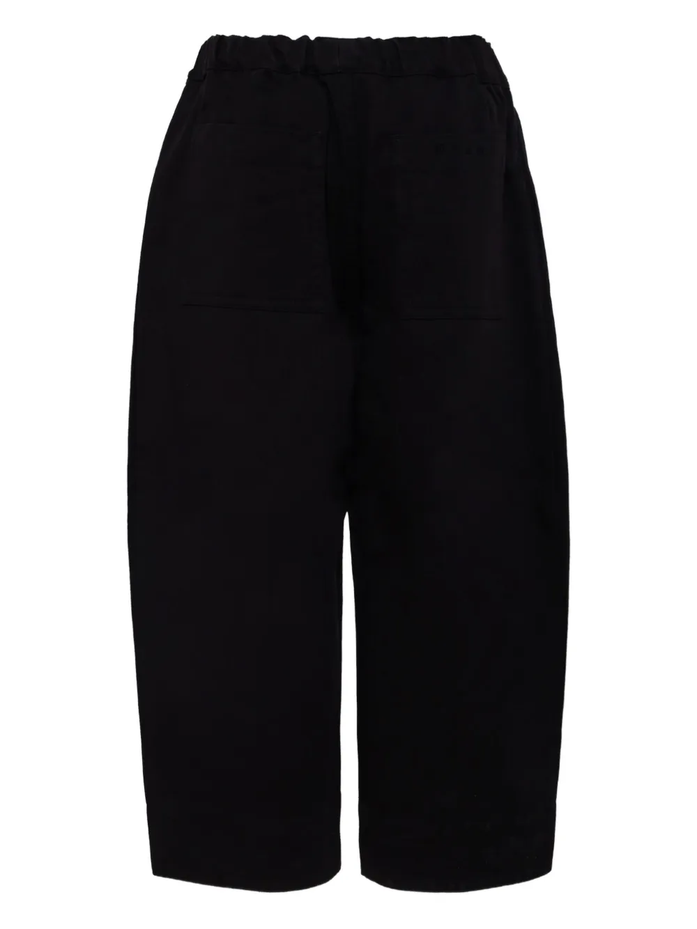 Marni Kids Broek met elastische taille Zwart