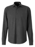 Herno textured wool shirt jacket - Grey