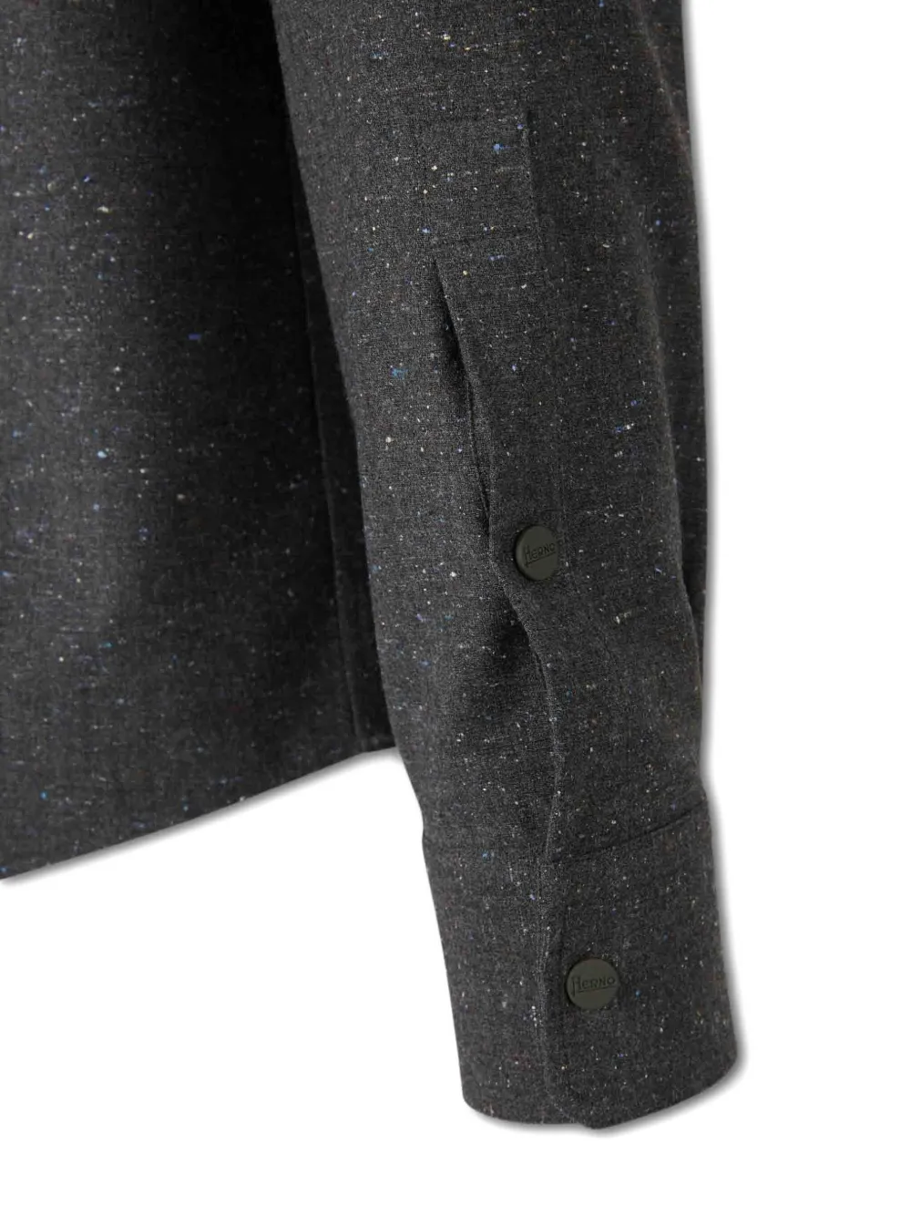 Herno Shirtjack met textuur Grijs