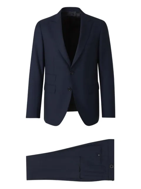 Scabal Terno com dois botões e aba no bolso