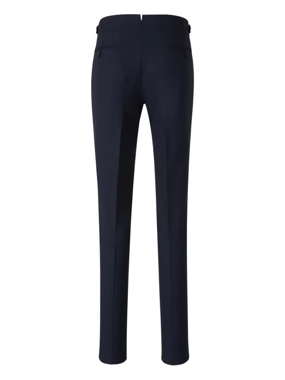 Scabal two-button flap-pocket suit Blauw
