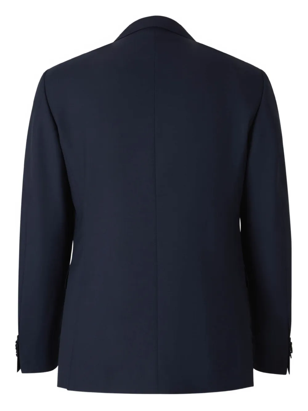 Scabal two-button flap-pocket suit Blauw
