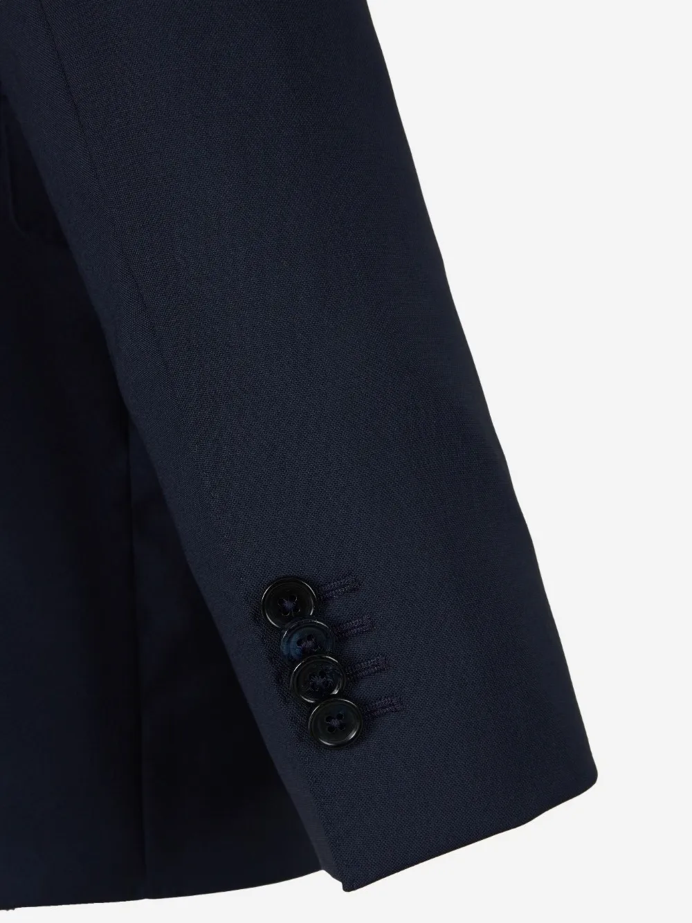 Scabal two-button flap-pocket suit Blauw