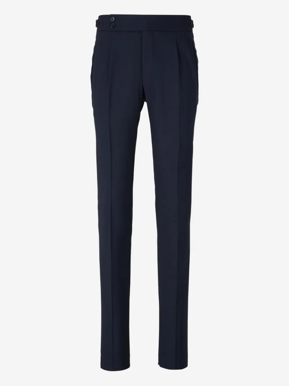 Scabal two-button flap-pocket suit Blauw