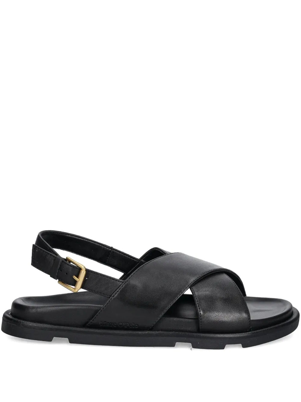 Marc O'Polo cross-strap slingback sandals | Black | Image 1