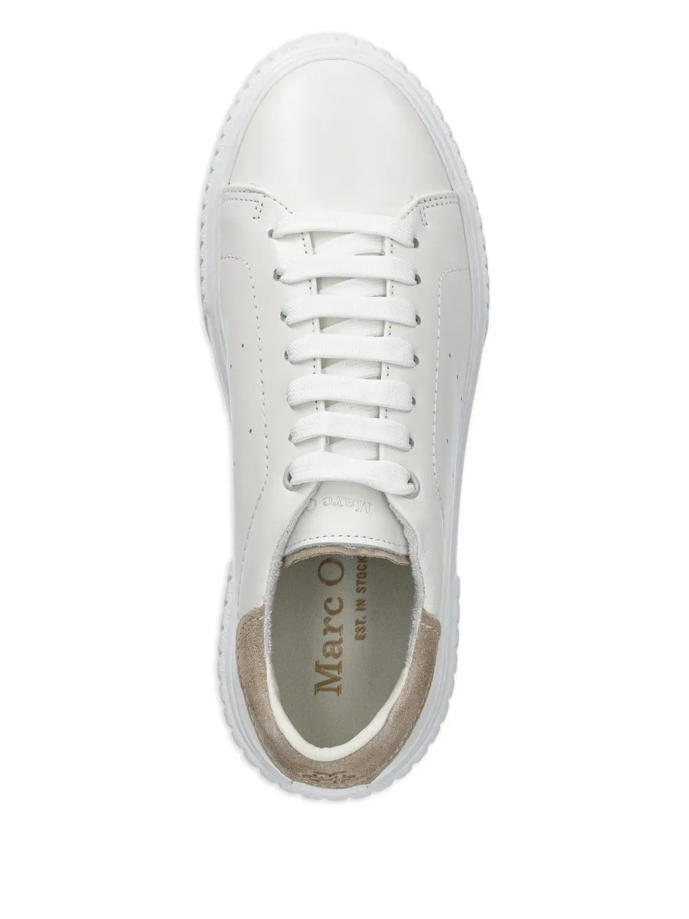 Marc O'Polo leather sneakers White