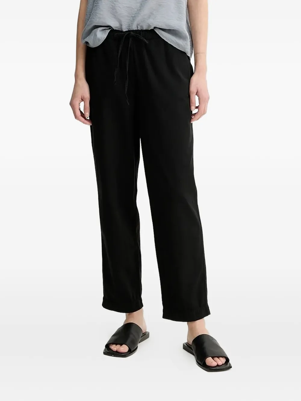 Marc O'Polo Broek met trekkoord Zwart