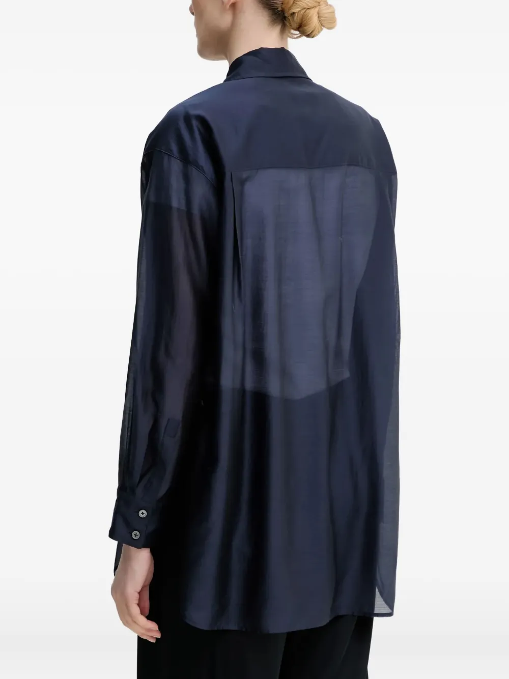 Marc O'polo Long-sleeve Shirt In Black