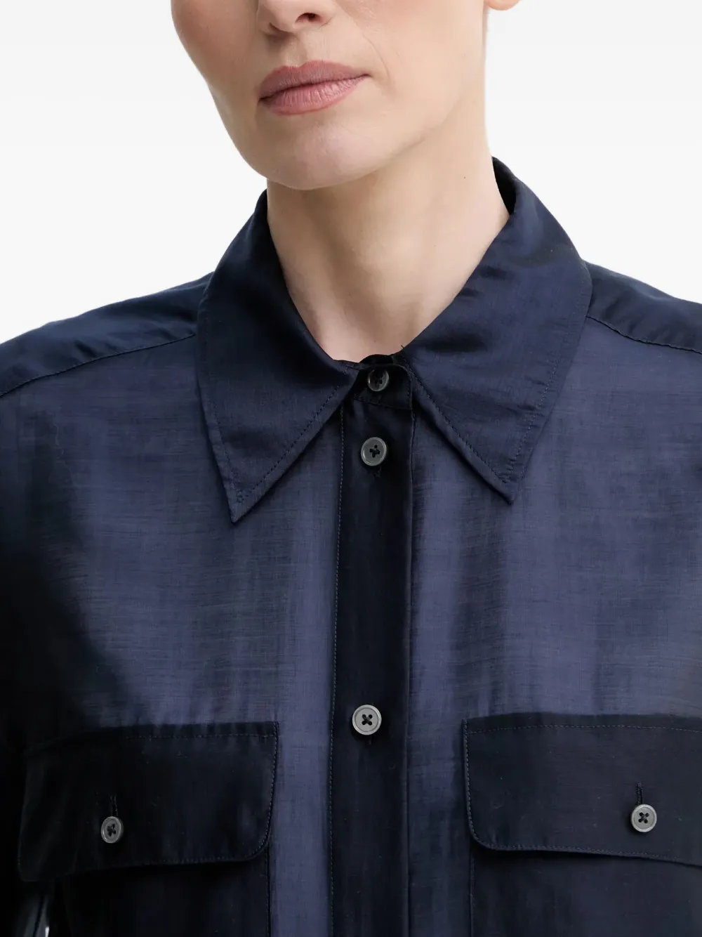 Marc O'polo Long-sleeve Shirt In Black