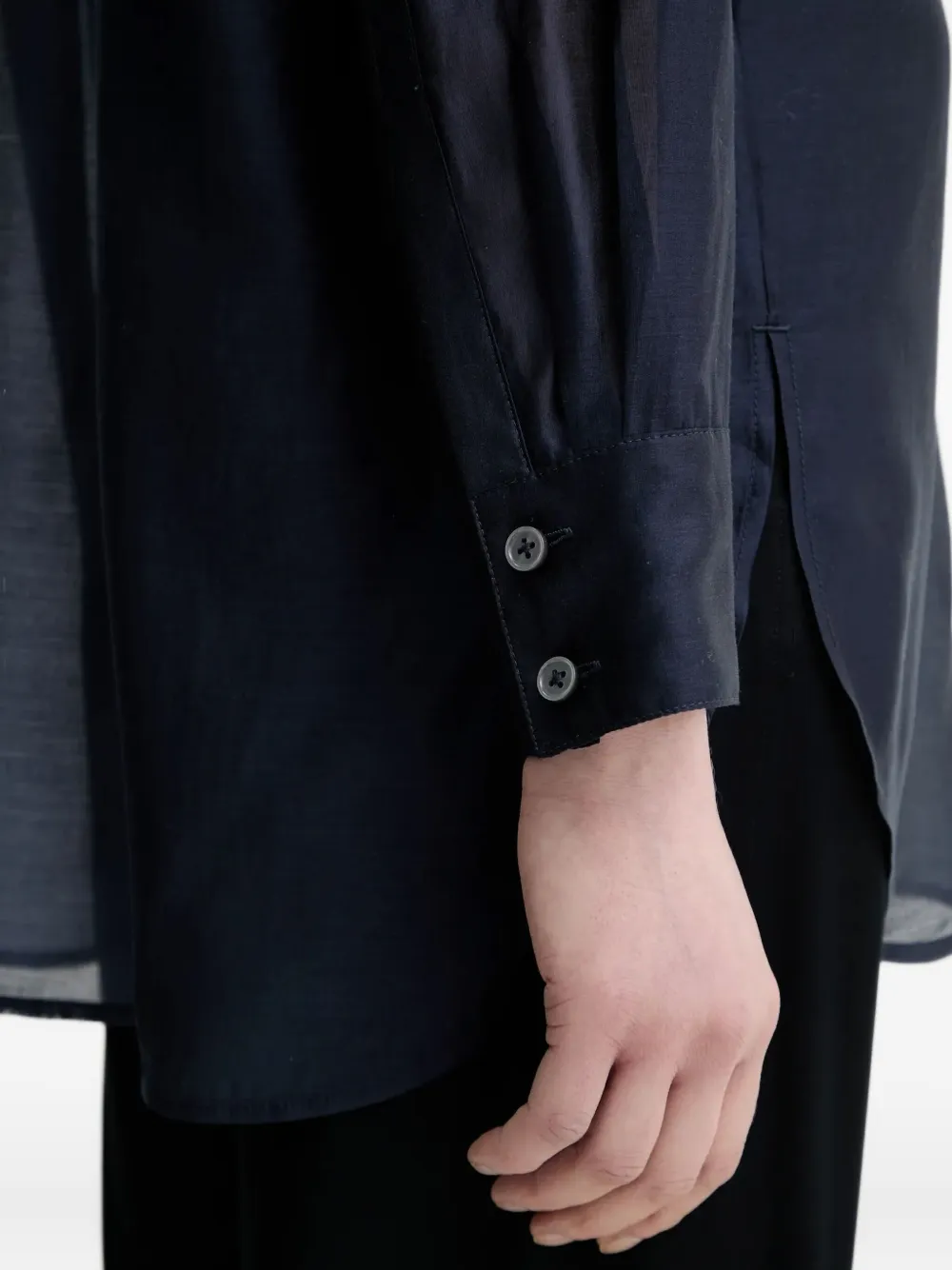 Marc O'polo Long-sleeve Shirt In Black