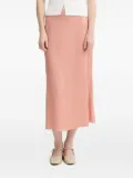 Marc O'Polo bias-cut midi straight skirt - Orange