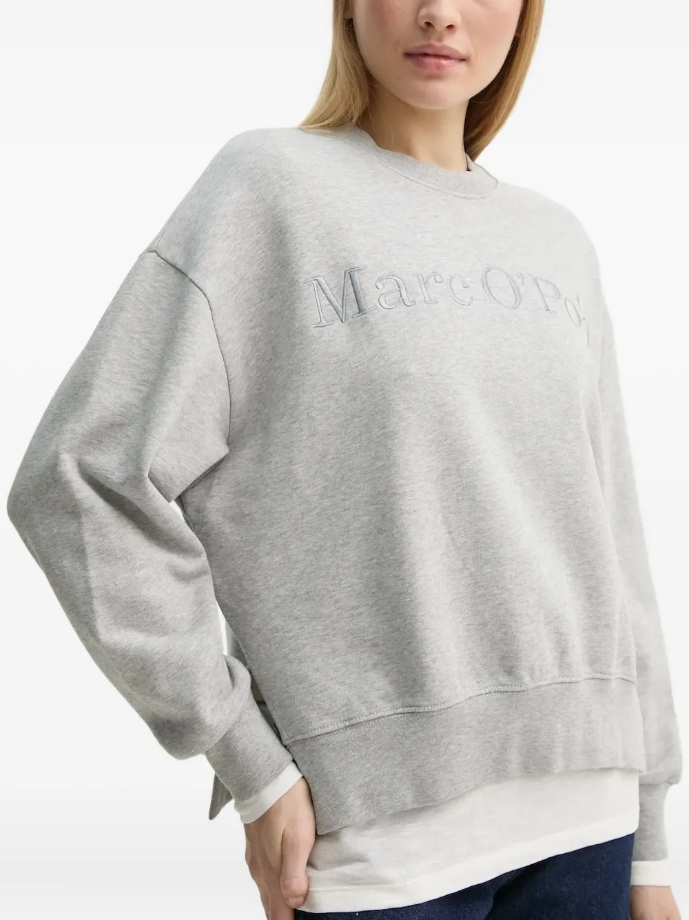 Marc O'Polo Katoenen sweater Grijs