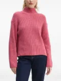 Marc O'Polo turtleneck ribbed sweater - Pink