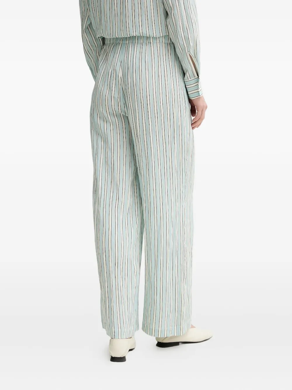 Marc O'Polo Gestreepte broek - Blauw
