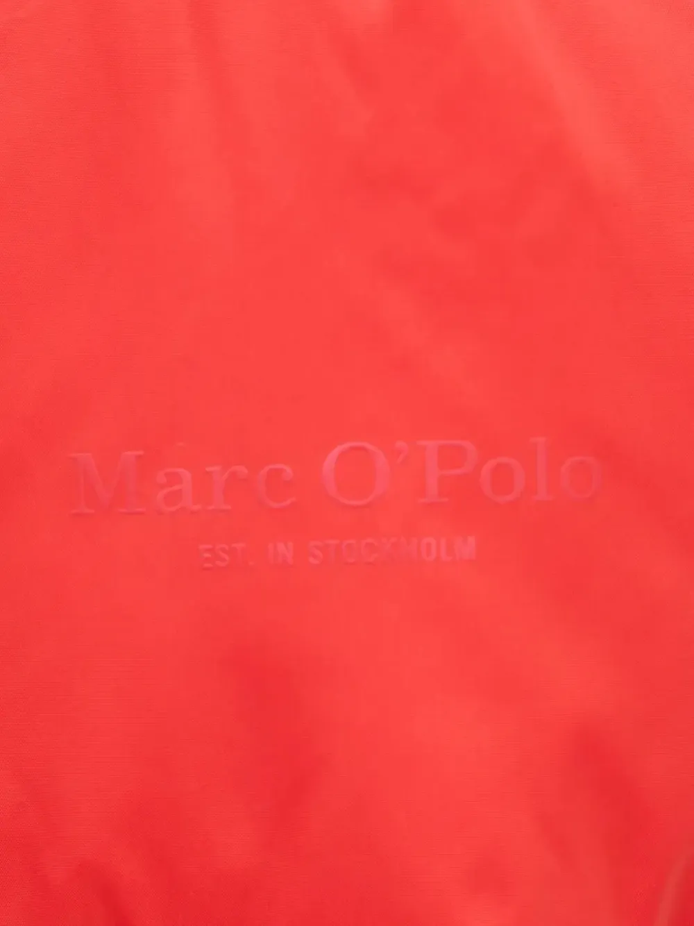 Marc O'Polo Donsjas met capuchon Rood