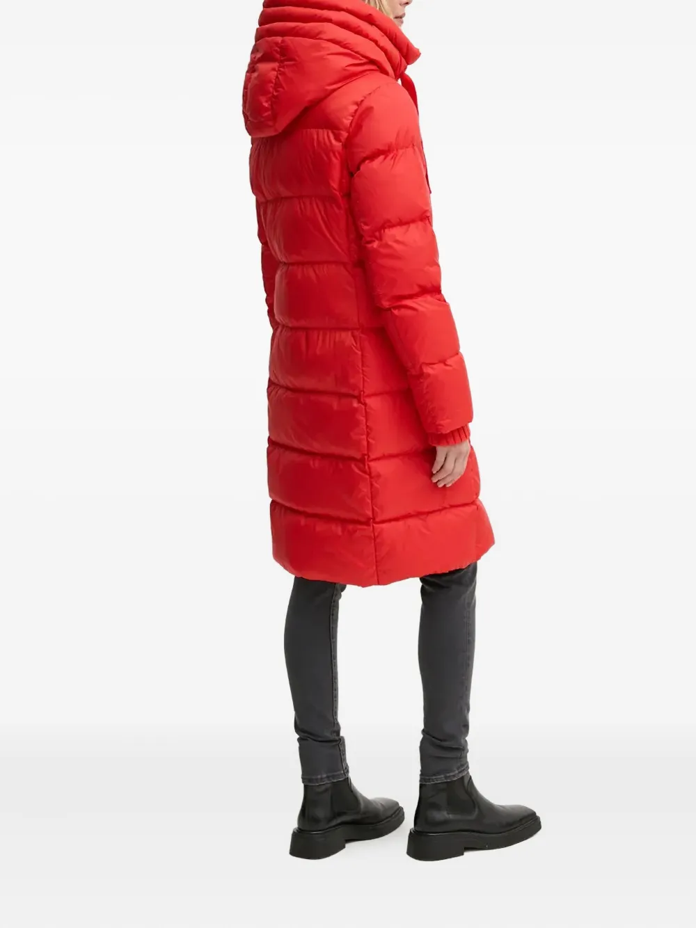 Marc O'Polo Donsjas met capuchon Rood