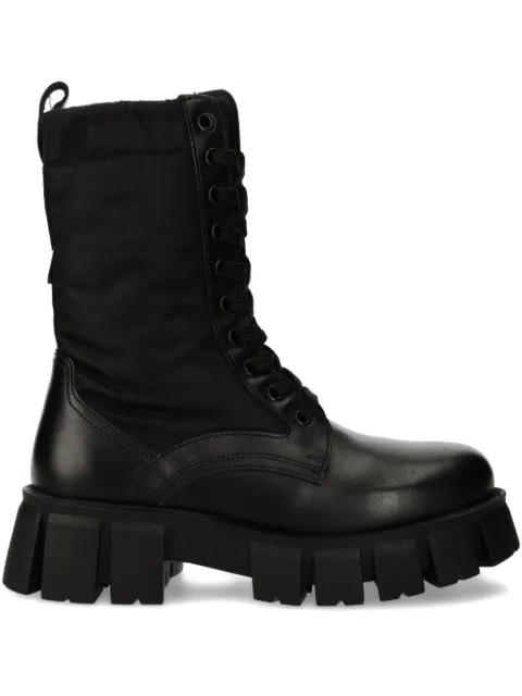 Marc O'Polo 50mm lace-up lug sole boots