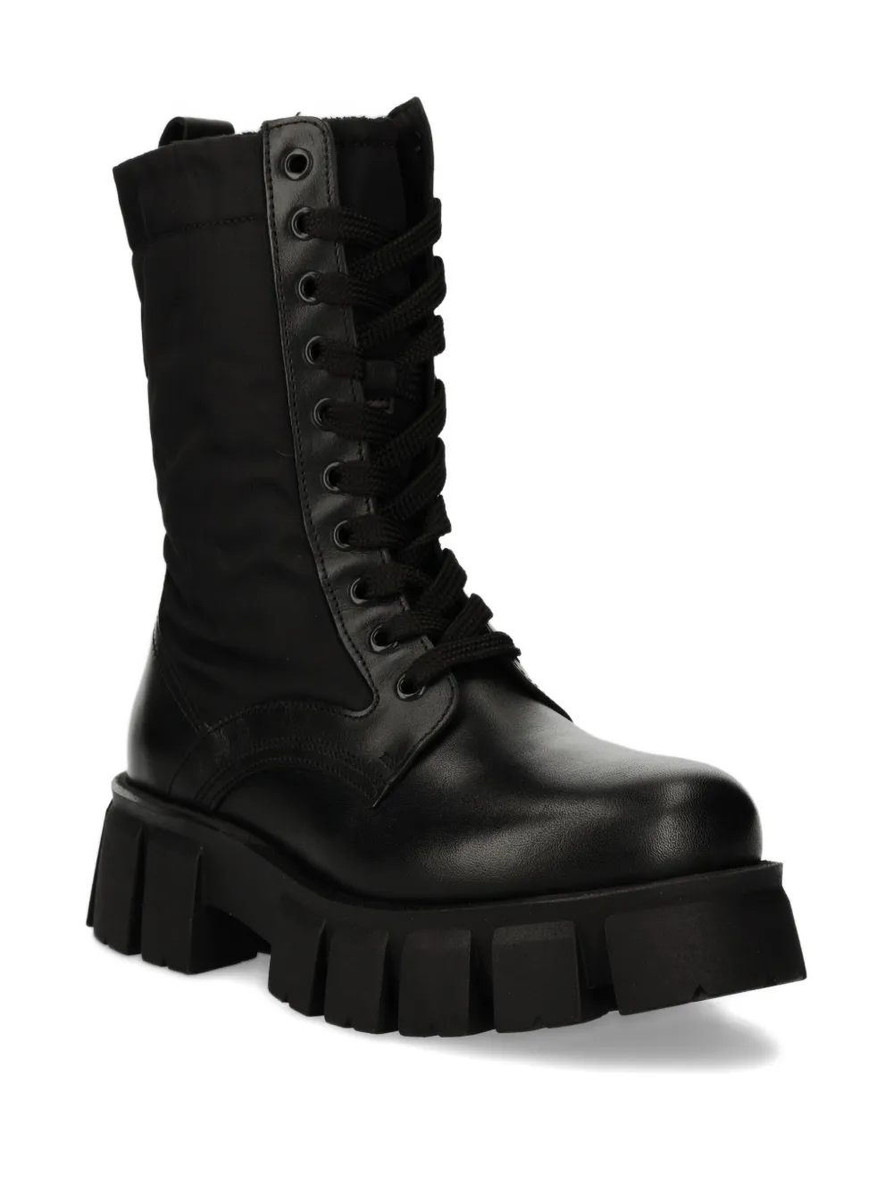 Marc O'Polo 50mm lace-up lug sole boots Black