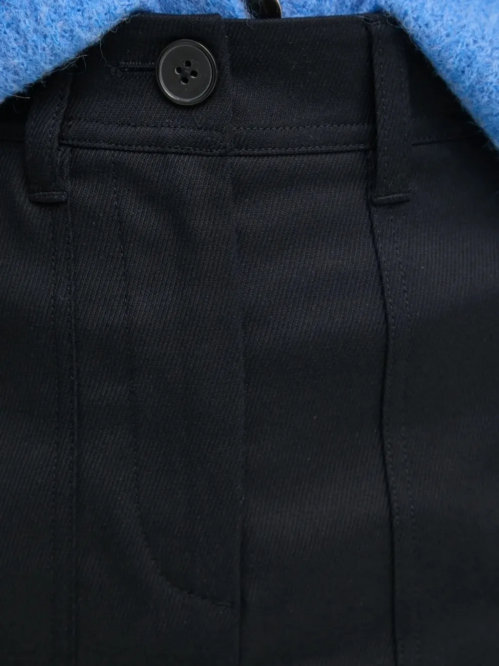 Marc O'polo Pocket Belt-loops Skirt In Blue