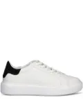 Marc O'Polo suede-panelled platform sneakers - White