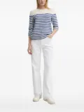 Marc O'Polo striped organic-cotton sweater - White