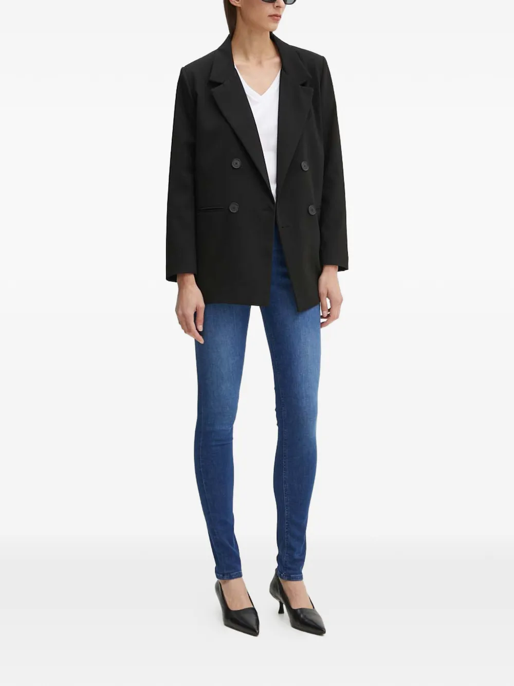  Marc O'polo Logo-patch Jeans - Blue 