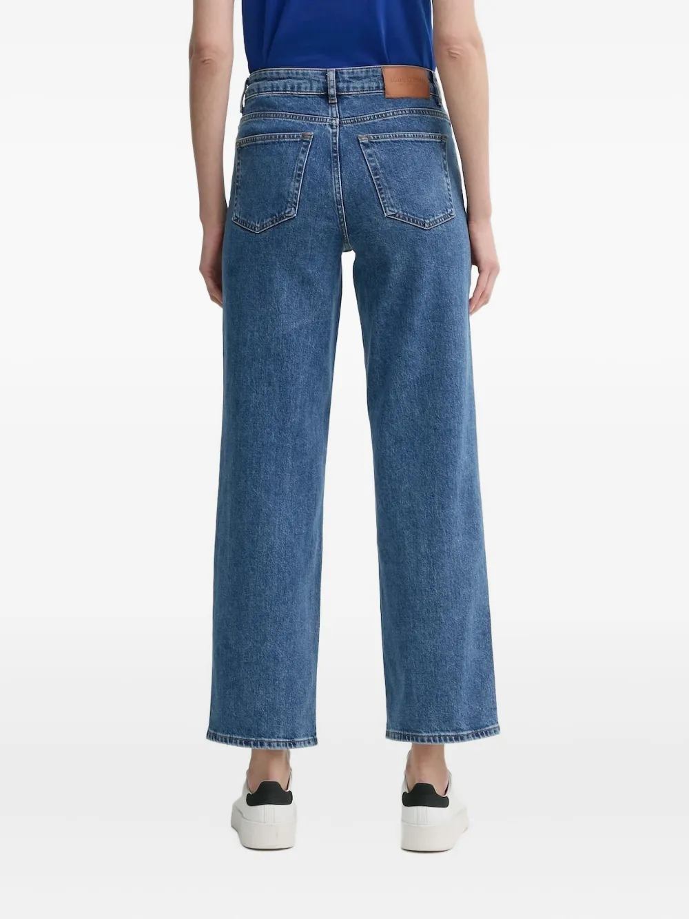 Marc O'Polo Jeans met knoopsluiting - Blauw