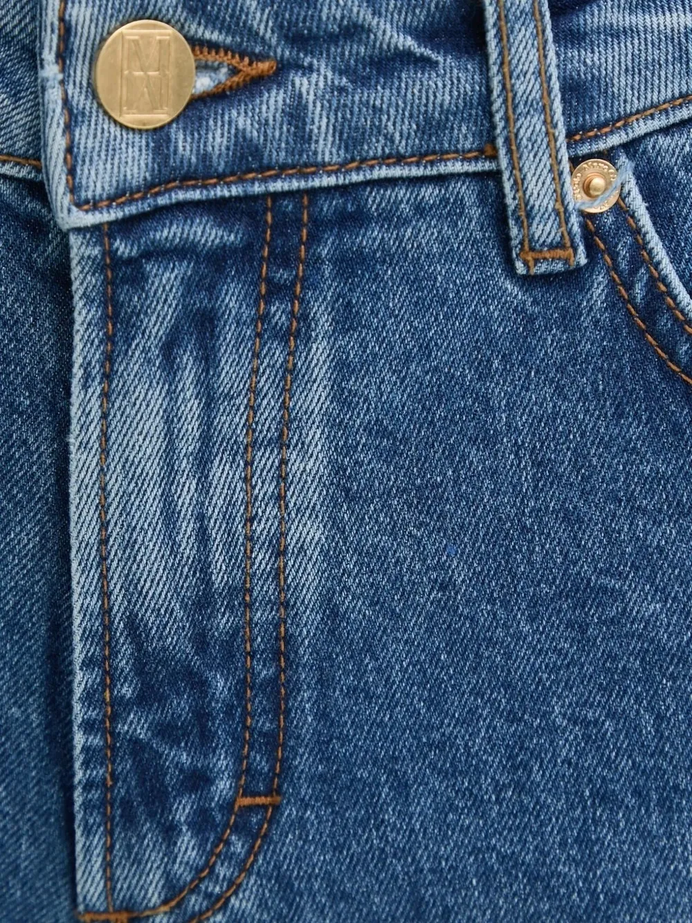 Marc O'Polo Jeans met knoopsluiting Blauw