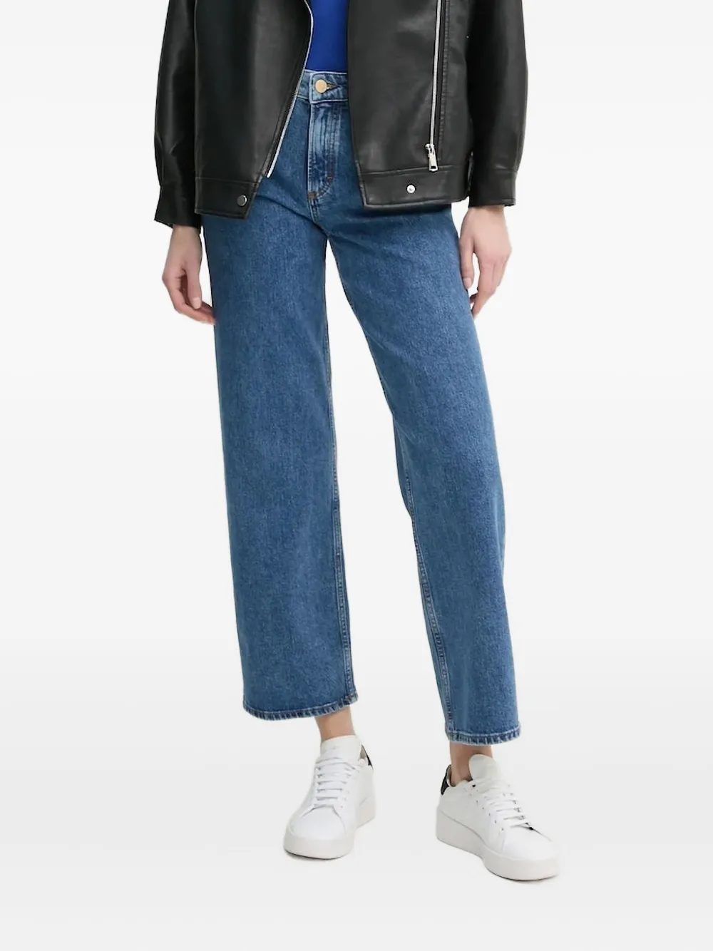 Marc O'Polo Jeans met knoopsluiting Blauw