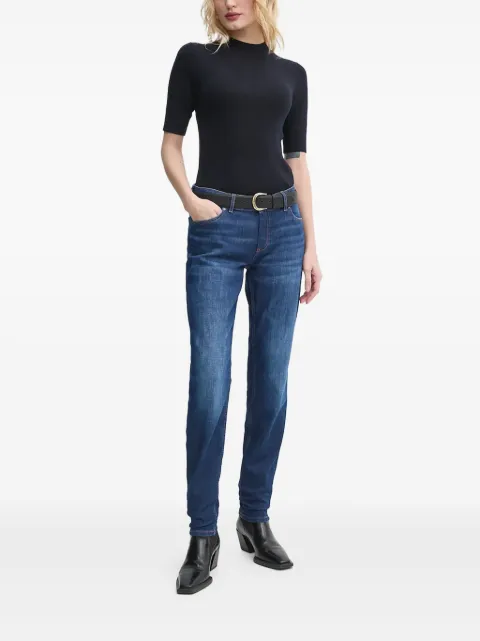 Marc O'Polo ribbed mock-neck top