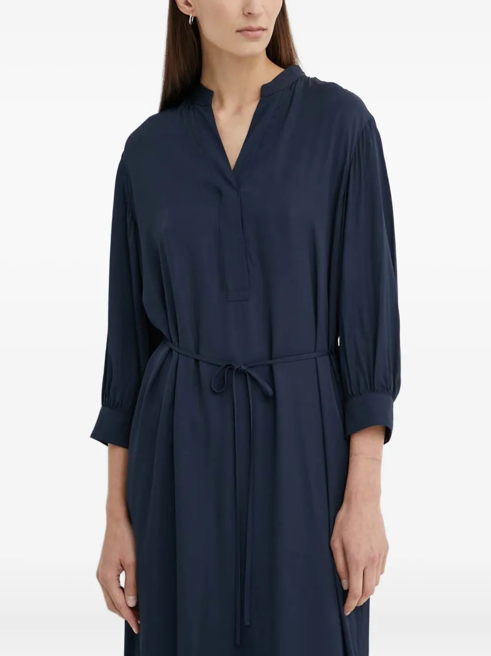 Marc O'Polo Blousejurk met ceintuur Blauw