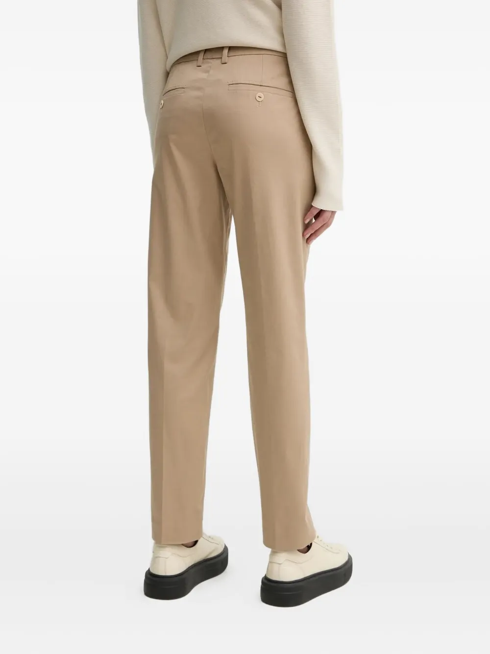 Marc O'Polo Broek met paspelzak - Beige