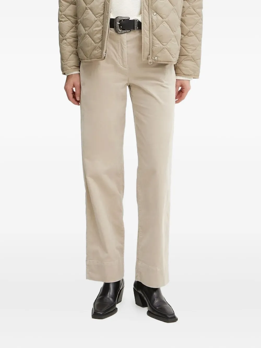 Marc O'Polo Ribfluwelen broek Beige