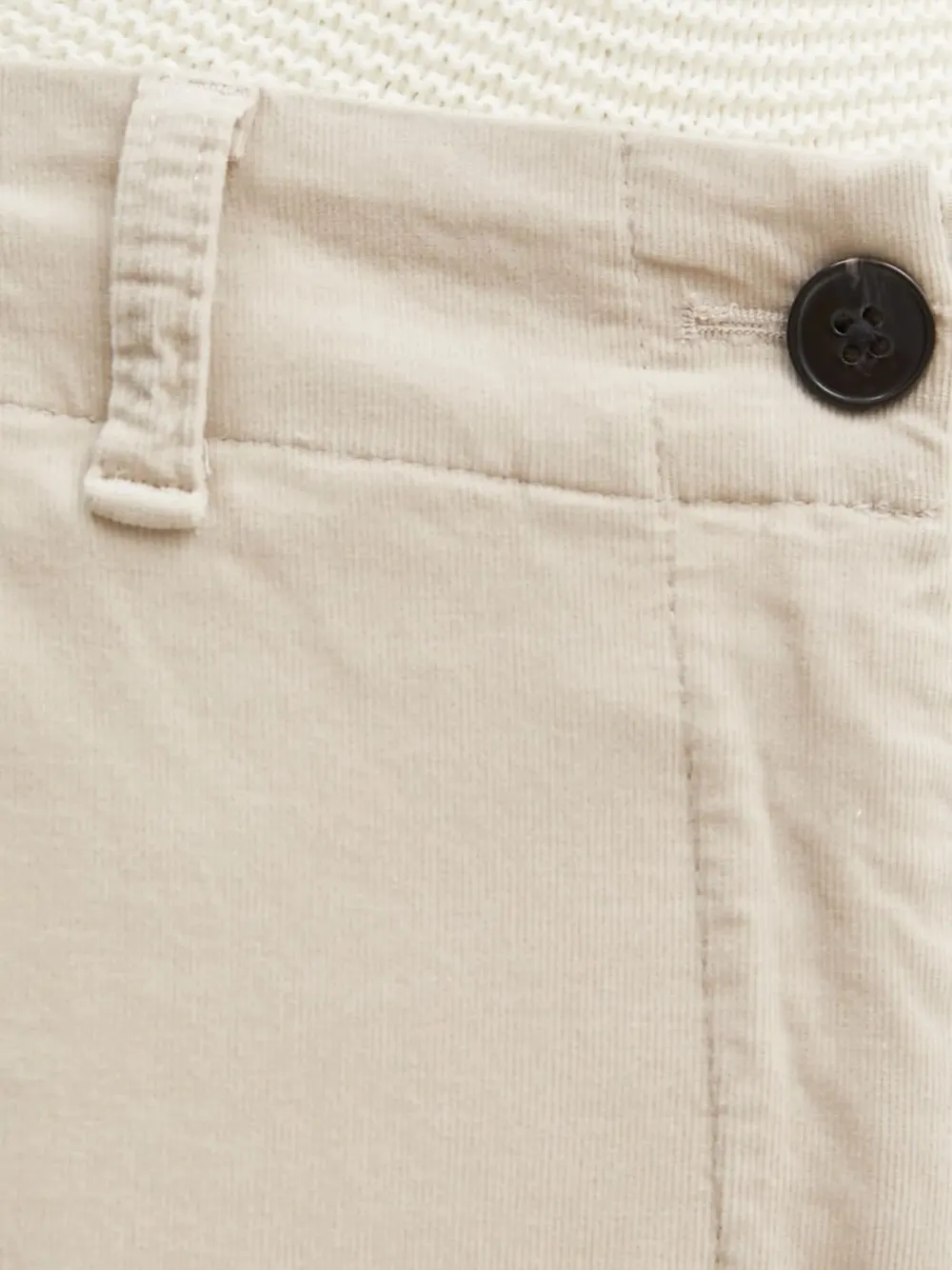 Marc O'Polo Ribfluwelen broek Beige
