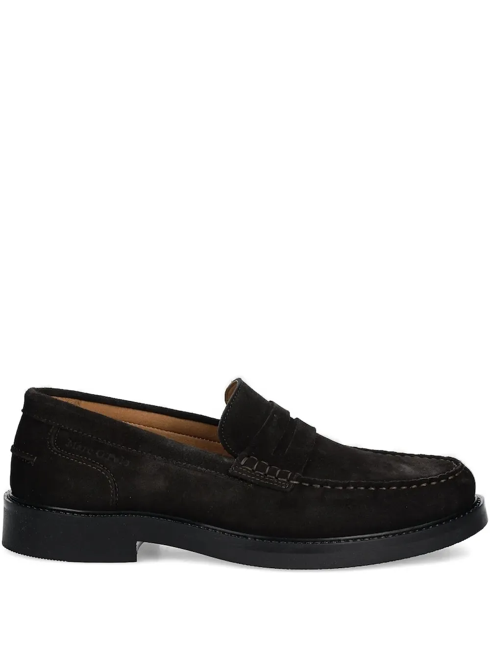 Marc O'Polo Penny suède loafers Bruin
