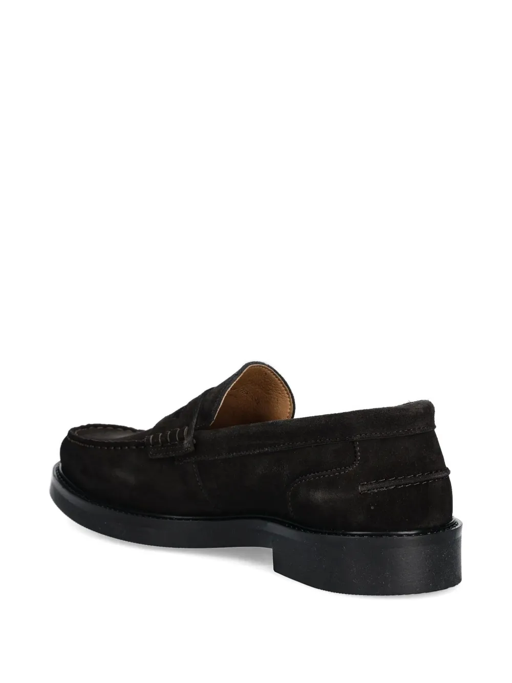 Marc O'Polo Penny suède loafers - Zwart