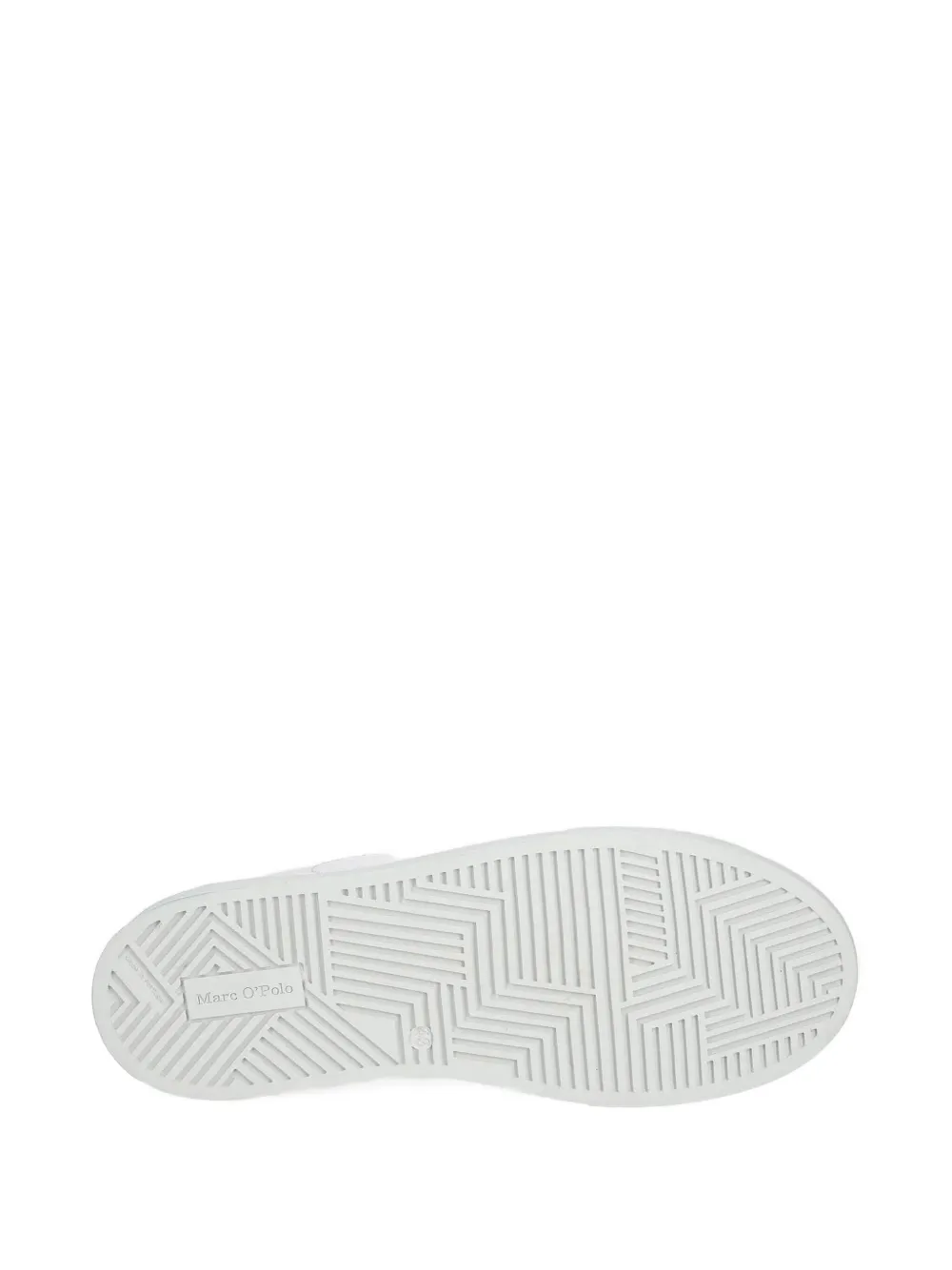 Marc O'polo Leather Lace-up Sneakers In White