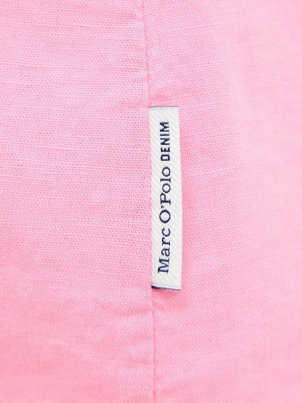 Marc O'Polo Mini-blousejurk met ceintuur en korte mouwen Roze