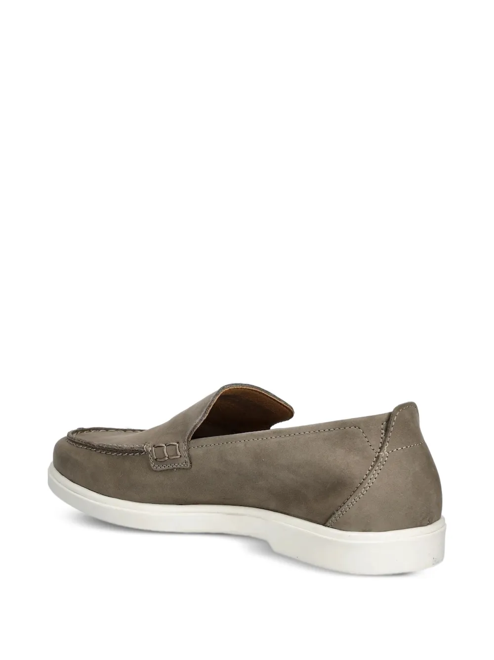 Marc O'Polo Leren loafers - Bruin
