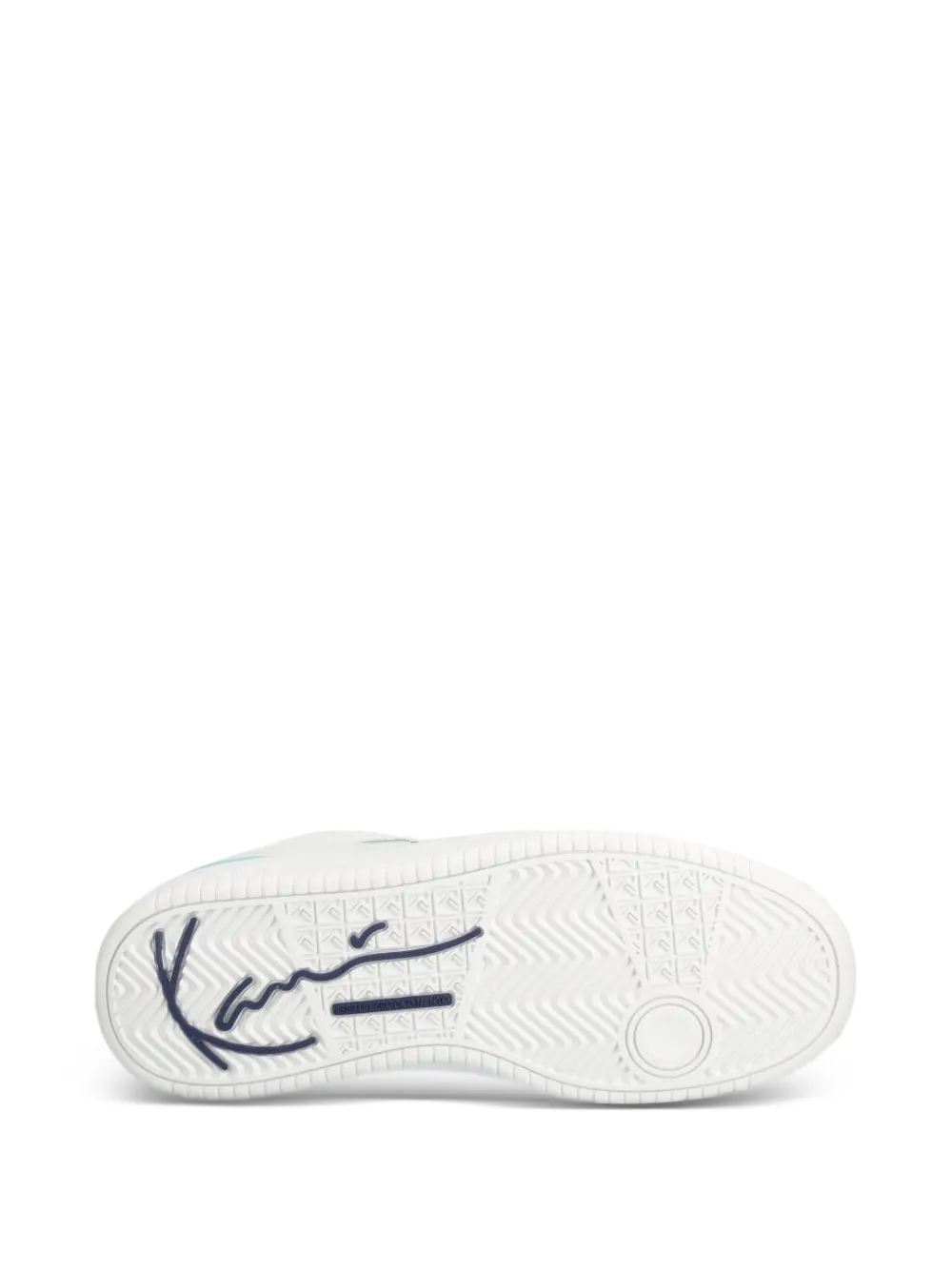 karl kani 89 Classic sneakers met kenmerkend detail Wit