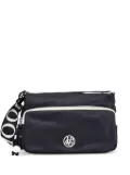 Joop! logo-strap zip-fastening crossbody bag - Black