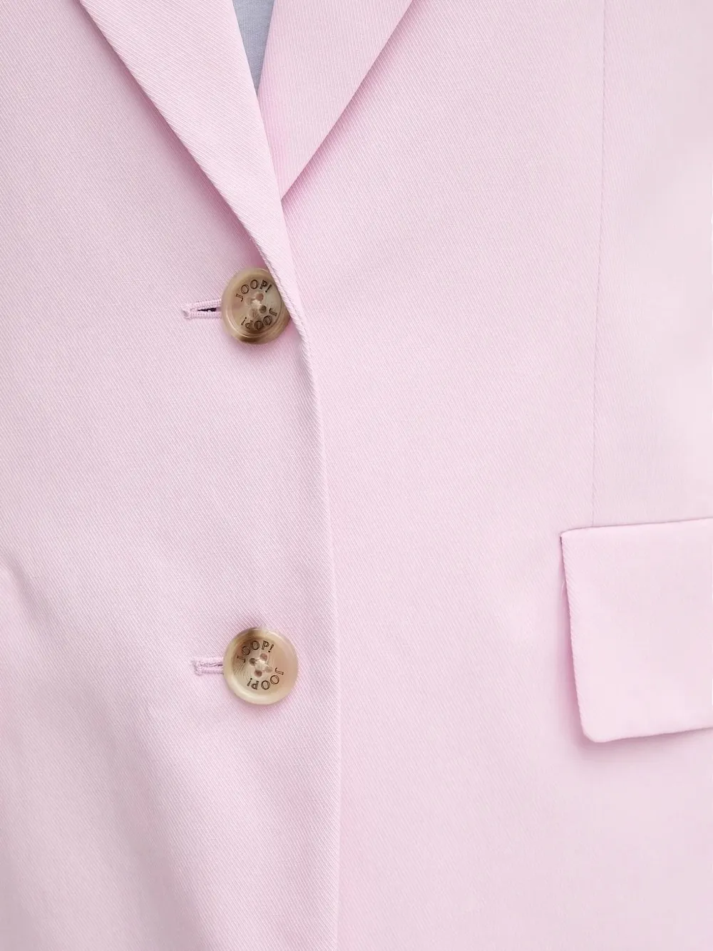Joop! single-button notched-lapel blazer Roze