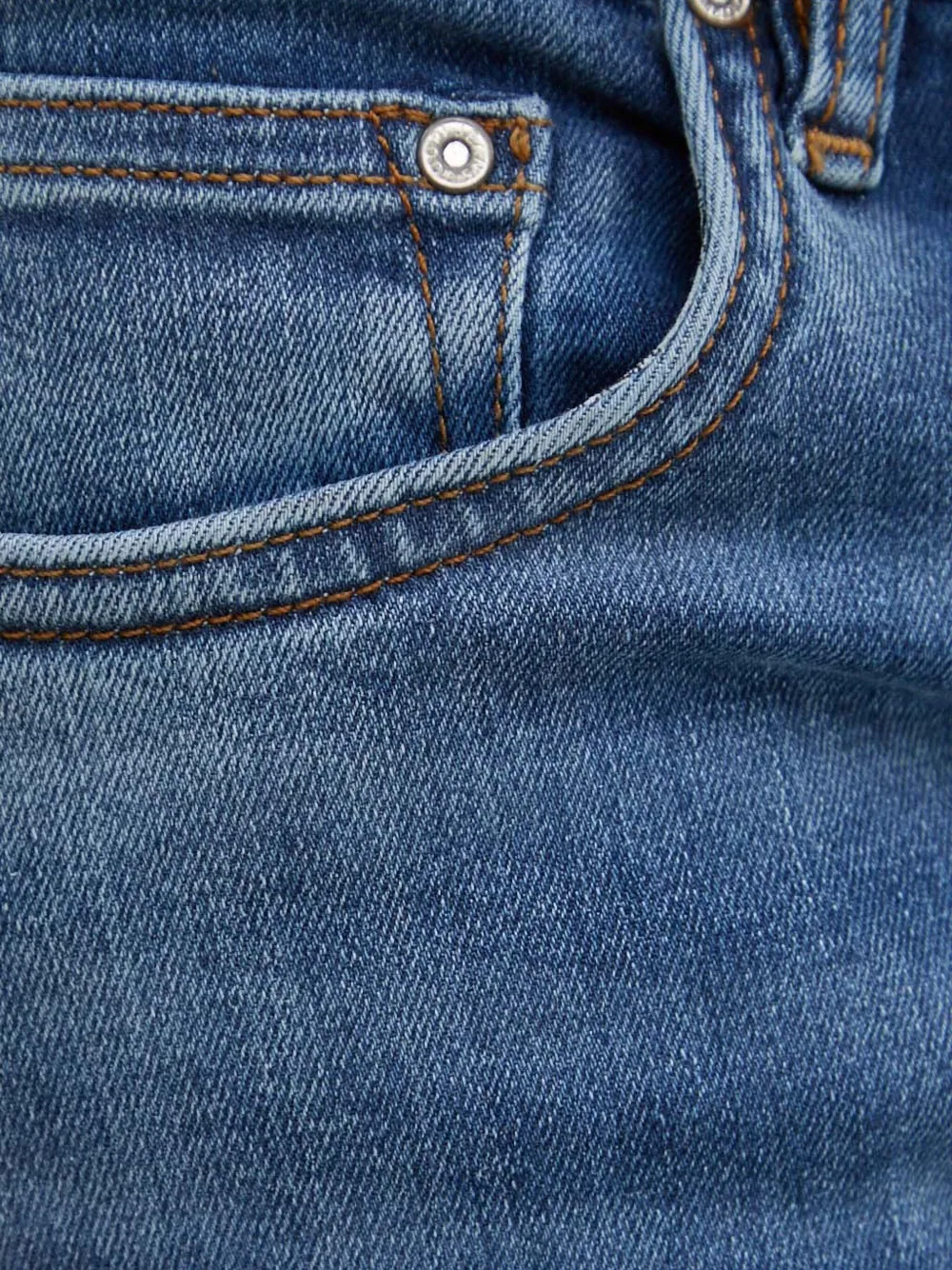 Joop! Jeans met logopatch Blauw