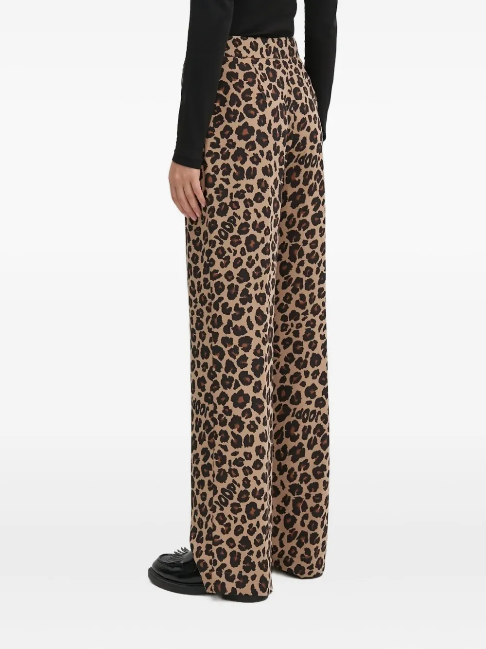 Joop! leopard-print trousers - Bruin